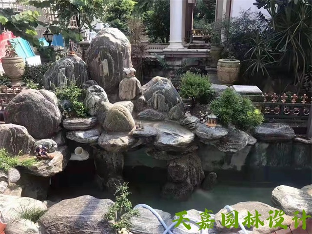 攸县现代别墅庭院景观设计